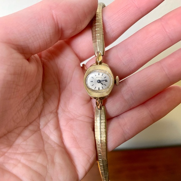 Rare vintage Wyler 10K rgp mechanical watch - Picture 2 of 8